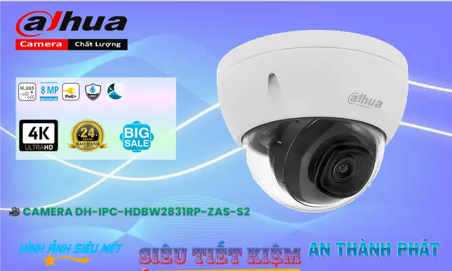 DH-IPC-HDBW2831RP-ZAS-S2 sắc nét Dahua