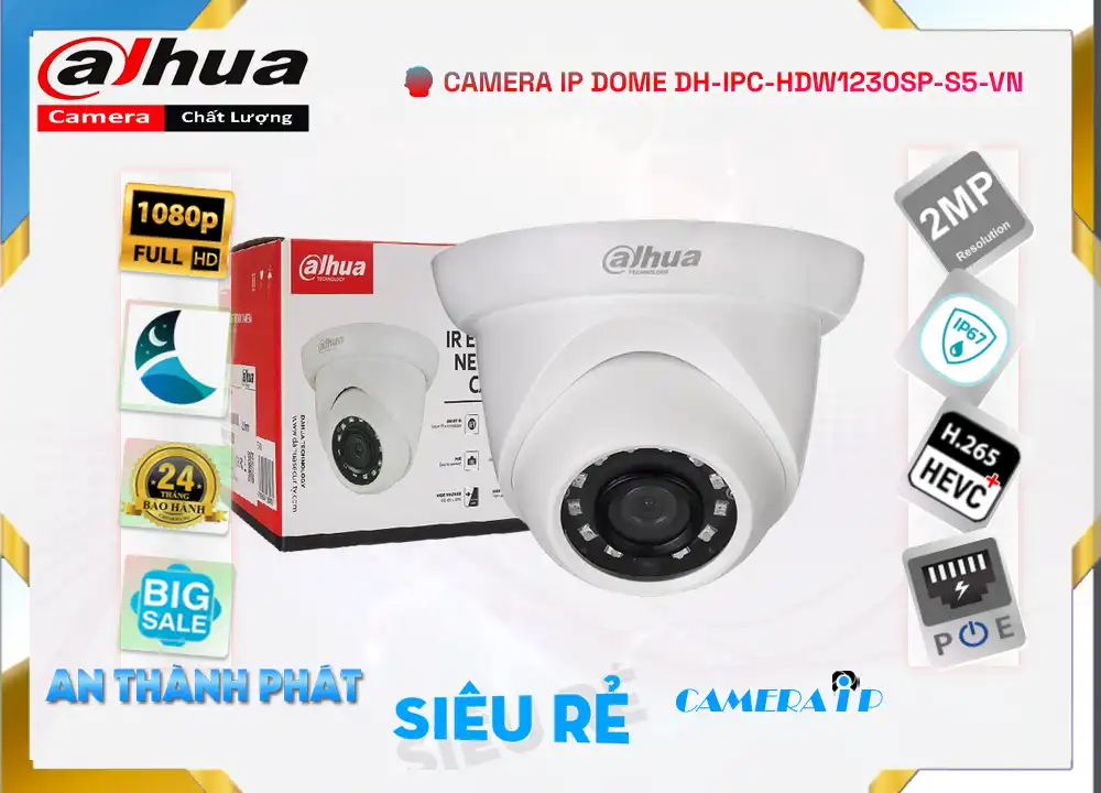 DH-IPC-HDW1230SP-S5-VN sắc nét Dahua DH-IPC-HDW1230SP-S5-VN sắc nét Dahua