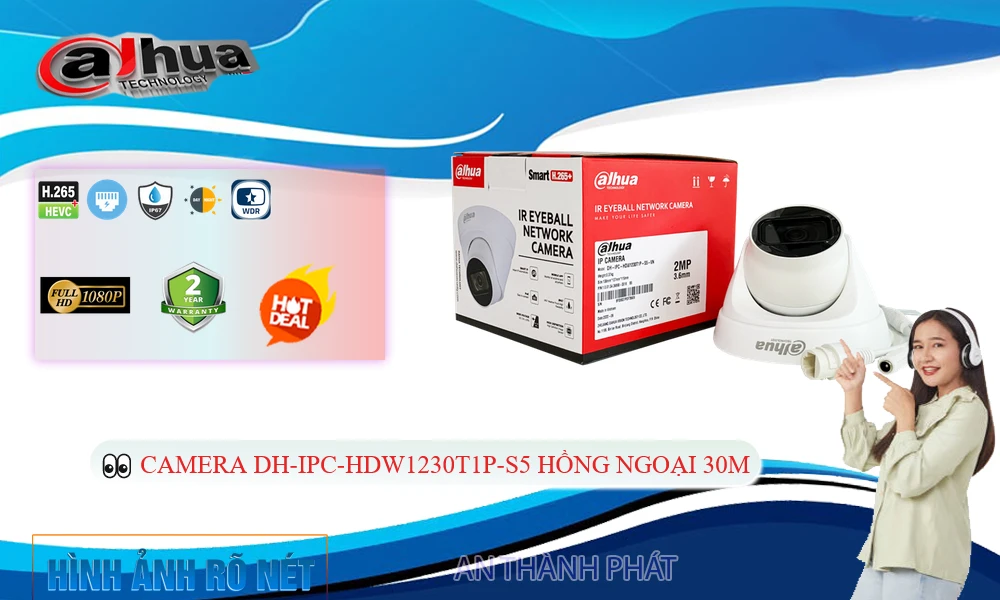 DH-IPC-HDW1230T1P-S5 sắc nét Dahua