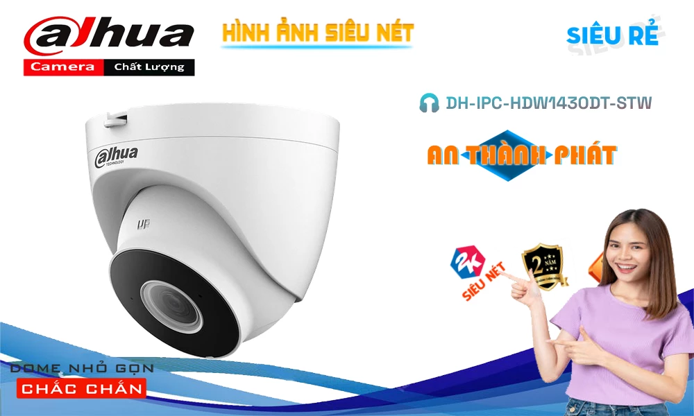 Camera Dahua DH-IPC-HDW1430DT-STW