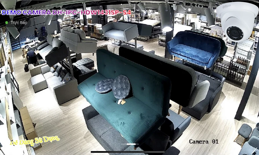 Camera Dahua IP Dome DH-IPC-HDW1431SP-S4 chuẩn 4.0MP