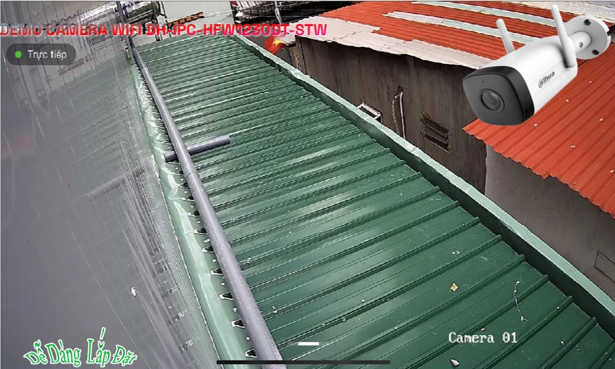 Camera IP Dahua DH-IPC-HFW1230DT-STW độ phân giải Full HD