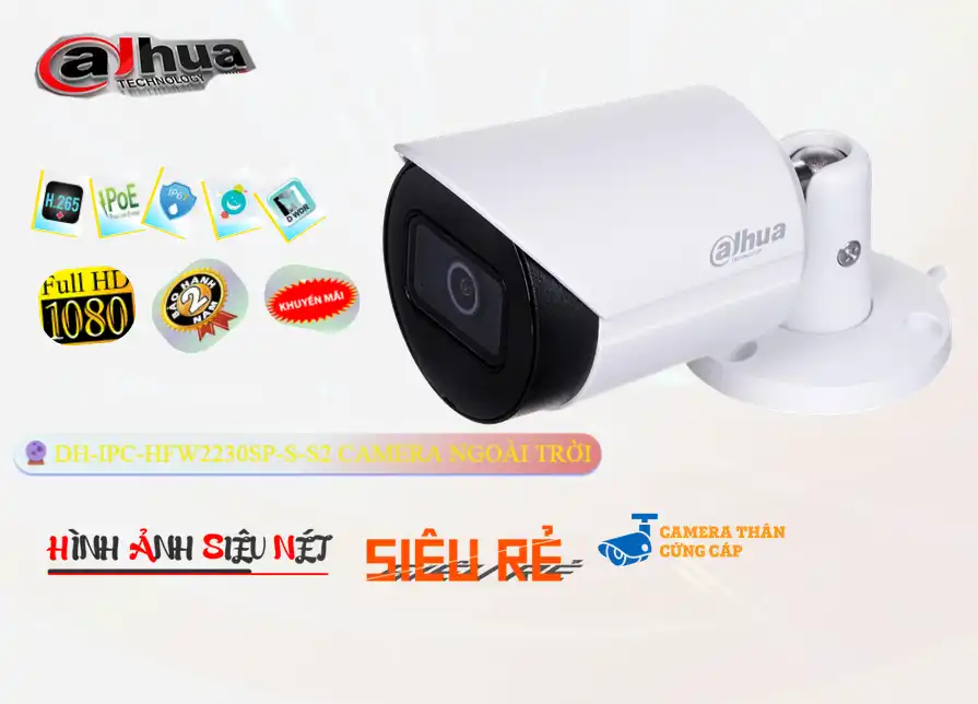 DH-IPC-HFW2230SP-S-S2 sắc nét Dahua