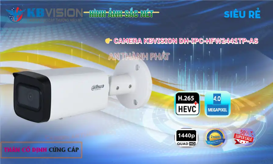 DH-IPC-HFW2441TP-AS sắc nét Dahua