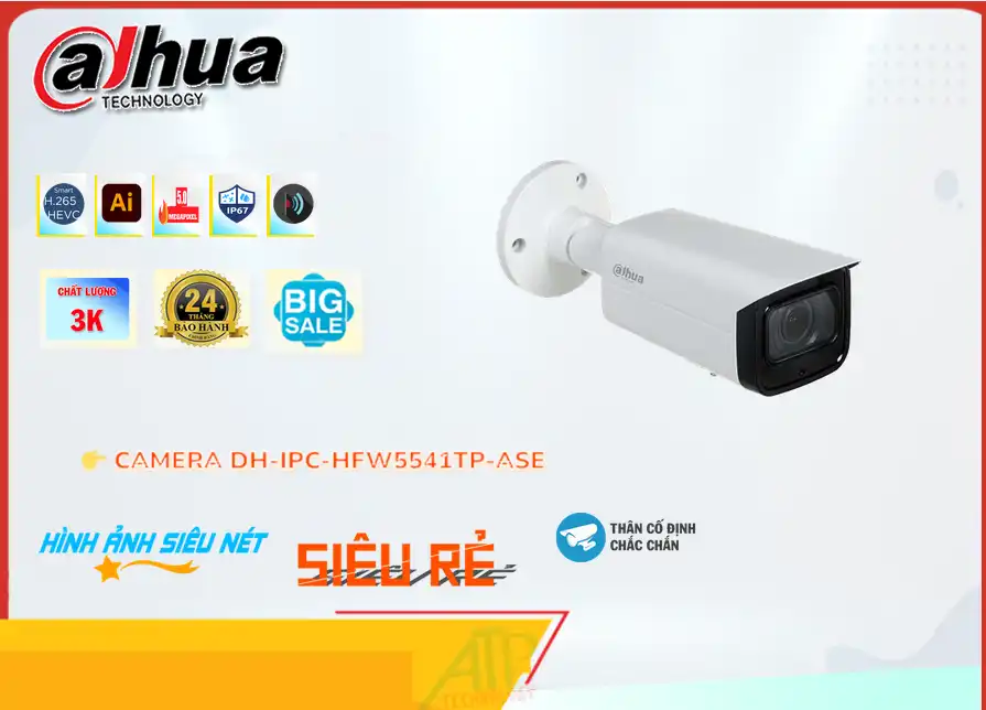 DH-IPC-HFW2441TP-ZS sắc nét Dahua DH-IPC-HFW2441TP-ZS sắc nét Dahua