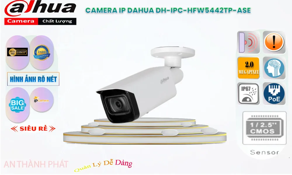 Điểm nổi bật camera ip Dahua DH-IPC-HFW5442TP-ASE