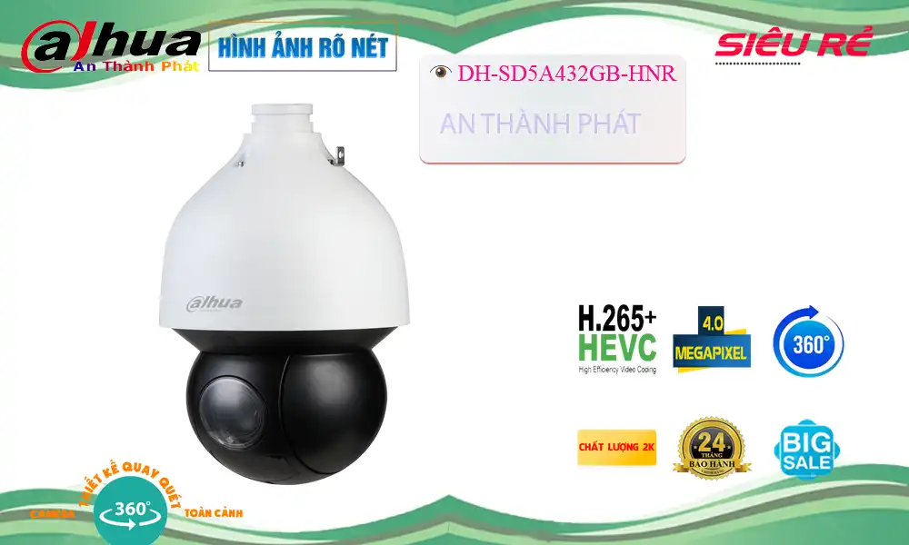DH-SD5A432GB-HNR sắc nét Dahua