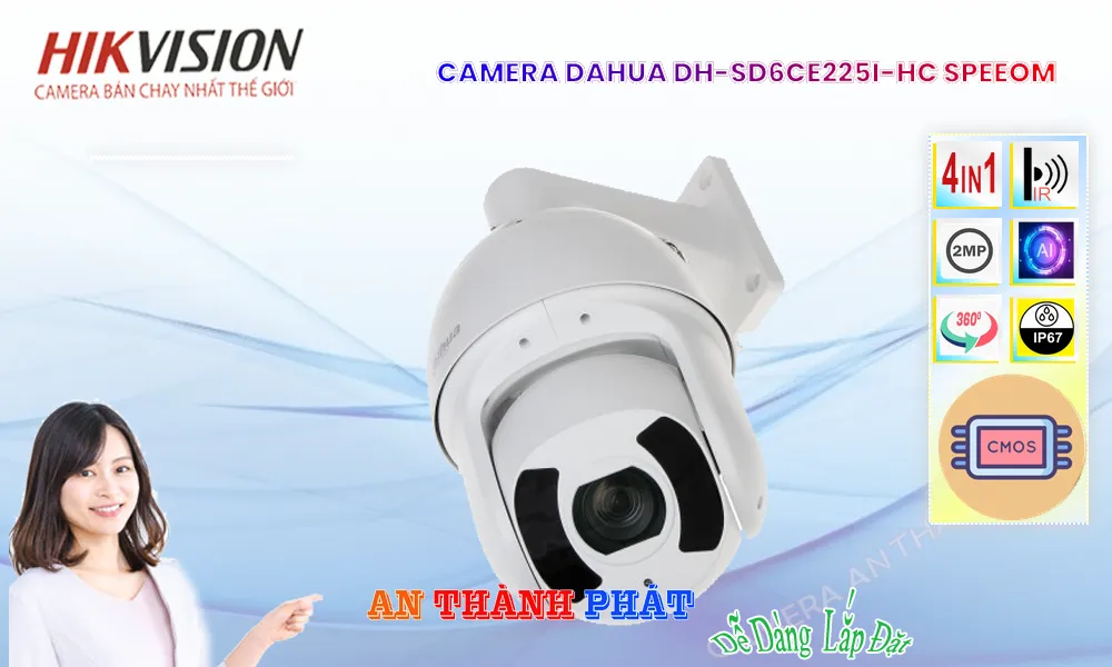camera speedom DH-SD6CE225I-HC