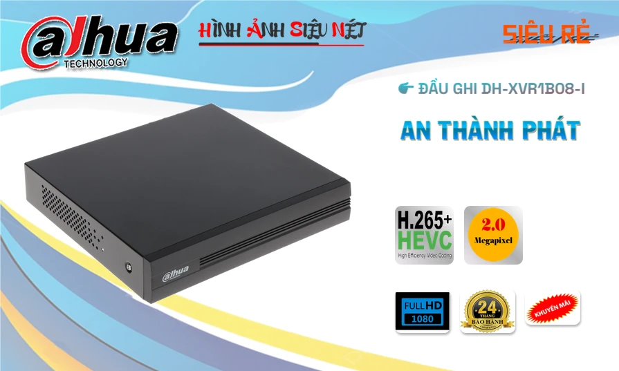 Đầu ghi Dahua HDCVI 4 kênh DH-XVR1B08-I