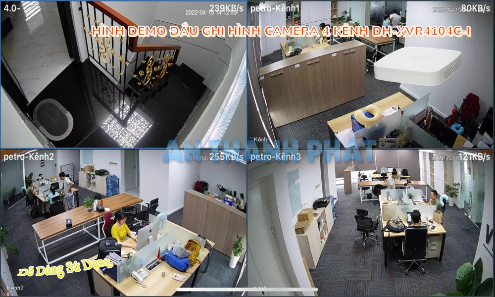 DH-XVR4104C-I Đầu Ghi Hình 4 Kênh Giá Rẻ