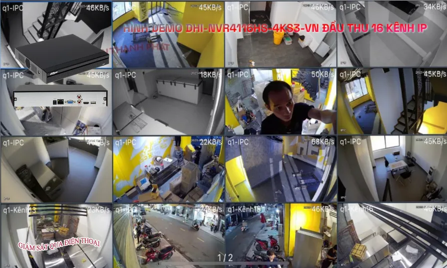Đầu Thu KTS Dahua DHI-NVR4116HS-4KS3-VN Giá rẻ