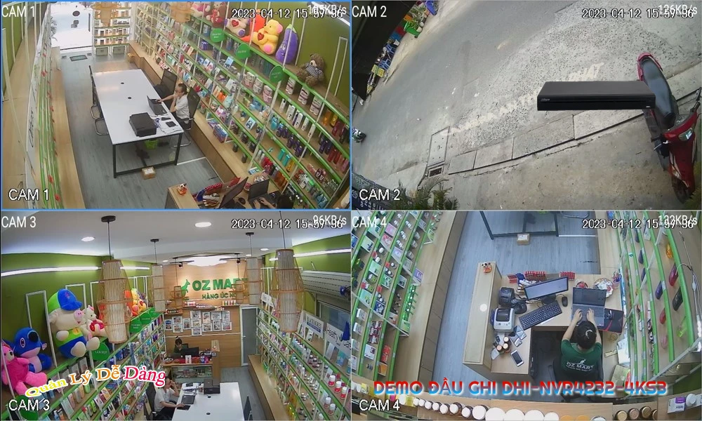 DHI-NVR4232-4KS3 Hình Ảnh Đẹp Dahua