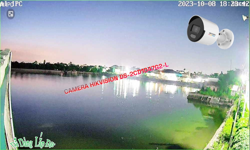 Camera Hikvision Thiết kế Đẹp Công Nghệ POE DS-2CD1047G2-L