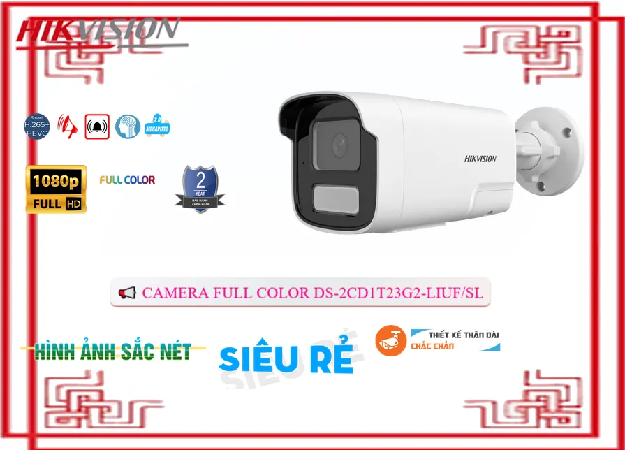 Camera Hikvision DS-2CD1T23G2-LIUF/SL,Thông số DS-2CD1T23G2-LIUF/SL,DS-2CD1T23G2-LIUF/SL Chất lượng nhất,DS-2CD1T23G2-LIUF/SL Công Nghệ POE  Bán Sỉ, Loại Camera DS 2CD1T23G2 LIUF/SL,DS-2CD1T23G2-LIUF/SL tốt nhất,Giá Bán DS-2CD1T23G2-LIUF/SL FULL HD 1080P 2.0 MP ,DS-2CD1T23G2-LIUF/SL Chất Lượng,bán DS-2CD1T23G2-LIUF/SL,Bán Giá DS-2CD1T23G2-LIUF/SL,thông số DS-2CD1T23G2-LIUF/SL,DS-2CD1T23G2-LIUF/SL Tốt nhất,DS-2CD1T23G2-LIUF/SL Giá Khuyến Mãi,DS-2CD1T23G2-LIUF/SL Giá rẻ