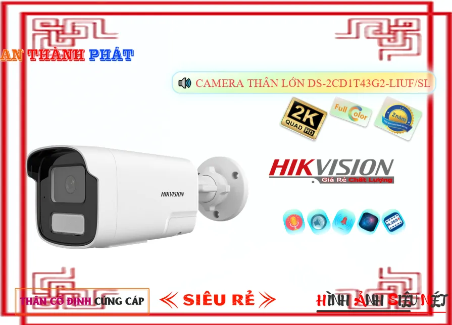 DS 2CD1T43G2 LIUF/SL,Camera Hikvision DS-2CD1T43G2-LIUF/SL,chức năng DS-2CD1T43G2-LIUF/SL,Giá DS-2CD1T43G2-LIUF/SL IP POE,Giá kỹ thuật DS-2CD1T43G2-LIUF/SL 4.0 megapixel ,Địa Chỉ Bán DS-2CD1T43G2-LIUF/SLthông số , Loại Camera DS-2CD1T43G2-LIUF/SL,DS-2CD1T43G2-LIUF/SL giá mới nhất,DS-2CD1T43G2-LIUF/SL tốt nhất,Giá Bán DS-2CD1T43G2-LIUF/SL,DS-2CD1T43G2-LIUF/SL Giá Khuyến Mãi,DS-2CD1T43G2-LIUF/SL Bán Giá Rẻ,DS-2CD1T43G2-LIUF/SL mới,Bán giá rẻ DS-2CD1T43G2-LIUF/SL