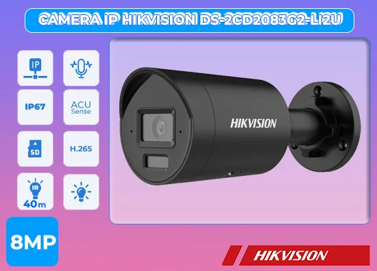 Camera IP HIKVISION DS-2CD2083G2-LI2U 8MP,Giá Phân Phối DS-2CD2083G2-LI2U Công Nghệ POE ,Giá kỹ thuật DS-2CD2083G2-LI2U, Loại Camera an ninh DS-2CD2083G2-LI2U bán rẻ,DS-2CD2083G2-LI2U giá hấp dẫn,chất lượng DS-2CD2083G2-LI2U 0 MP Siêu sắc nét Ultra 4k với 8MP