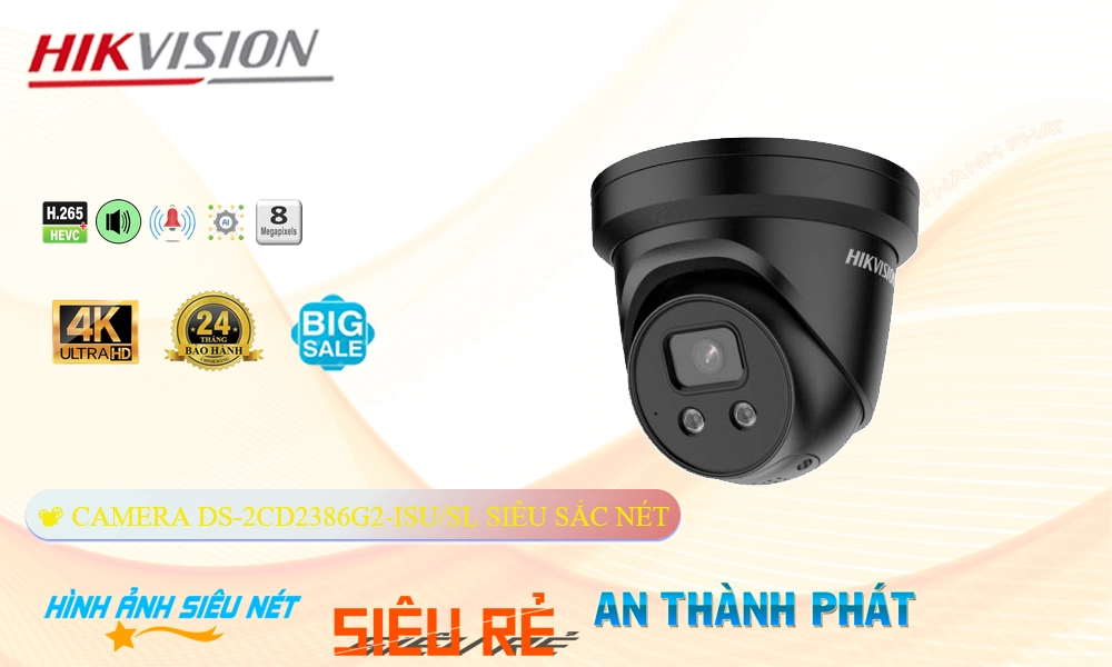 DS-2CD2386G2-ISU/SL Camera Giá tốt Hikvision