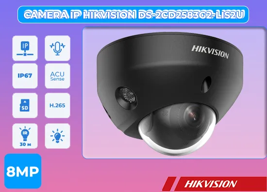 Camera PoE HIKVISION DS-2CD2583G2-LIS2U,thông số Loại Camera Giá re DS-2CD2583G2-LIS2U,DS-2CD2583G2-LIS2U Giá Hấp Dẫn,Thông số DS-2CD2583G2-LIS2U 0 megapixel Ultra 4k