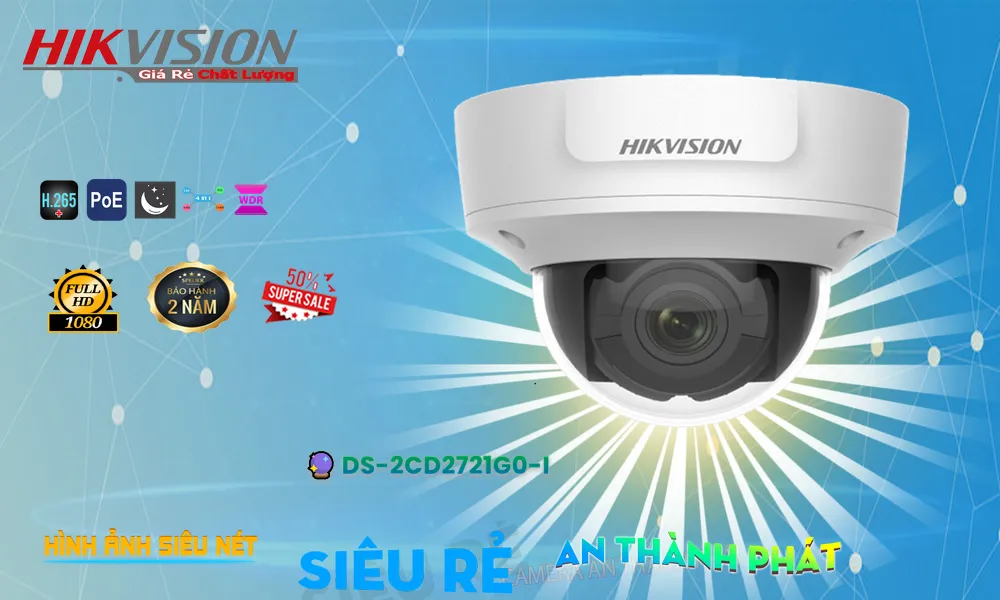 Hikvision DS-2CD2721G0-I Hình Ảnh Đẹp