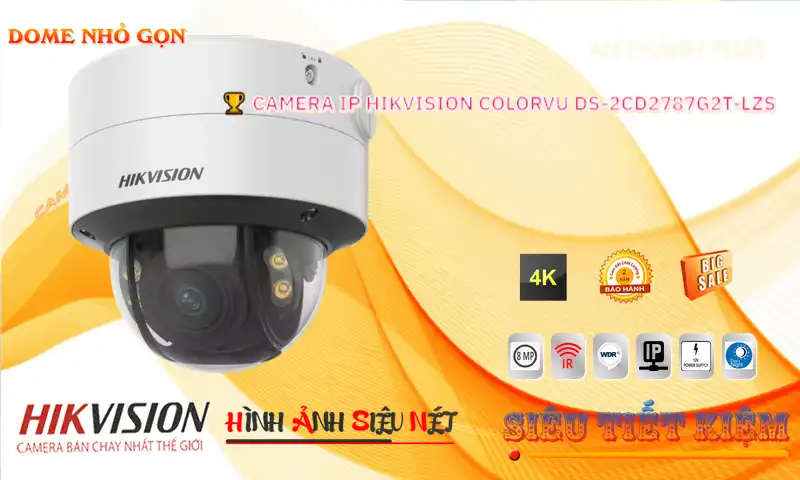 Camera Hikvision DS-2CD2787G2T-LZS