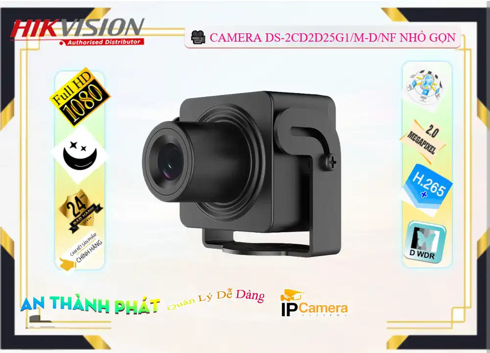 ➠ DS-2CD2D25G1/M-D/NF sắc nét Hikvision ➠ DS-2CD2D25G1/M-D/NF sắc nét Hikvision