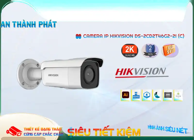 Camera Hikvision DS-2CD2T46G2-2I (C),DS-2CD2T46G2-2I (C) rẻ nhất,DS-2CD2T46G2-2I (C) bán chạy nhất,Thông số DS-2CD2T46G2-2I (C) Công Nghệ POE ,Bán rẻ DS-2CD2T46G2-2I (C),Giá DS-2CD2T46G2-2I (C) 4.0 MP Độ phân giải Ultra 2k ,Nhà Phân Phối ,DS-2CD2T46G2-2I (C) Bán Sỉ,Giá Bán DS-2CD2T46G2-2I (C),Điểm bán DS-2CD2T46G2-2I (C),thông số DS-2CD2T46G2-2I (C),DS-2CD2T46G2-2I (C) giá mới nhất,DS-2CD2T46G2-2I (C) Giá Khuyến Mãi
