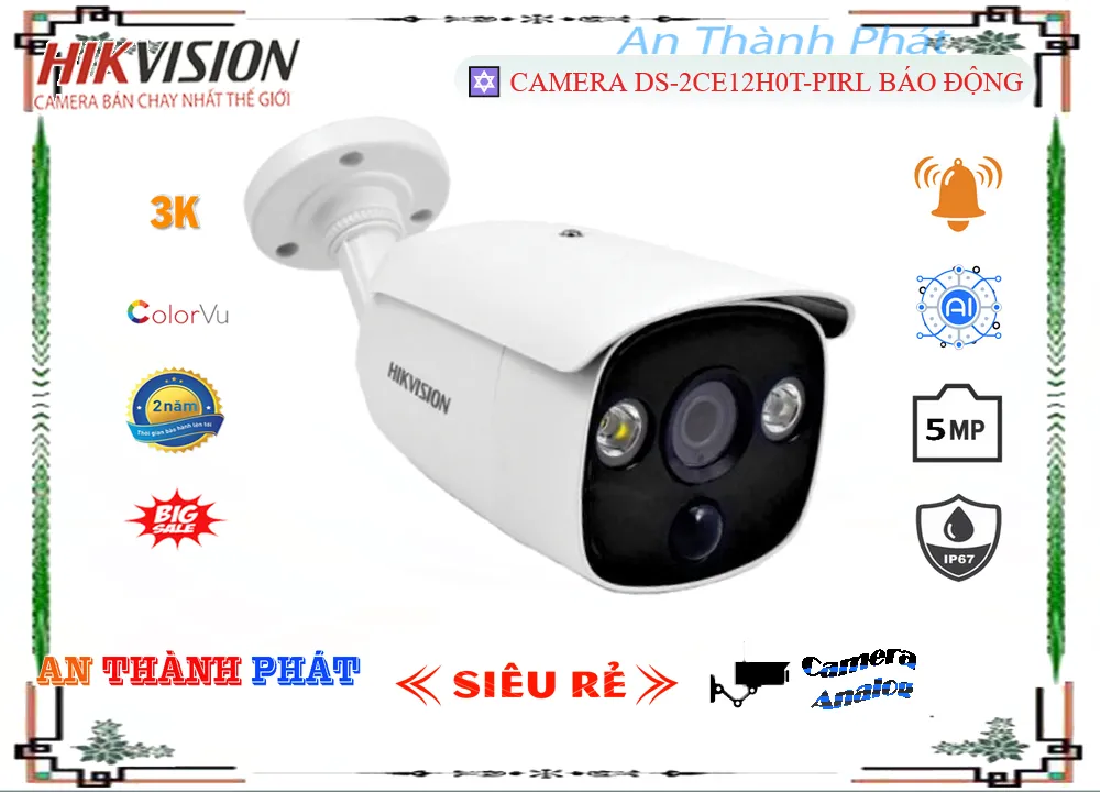 DS-2CE12H0T-PIRLO camera hikvision chính hãng giá rẻ
