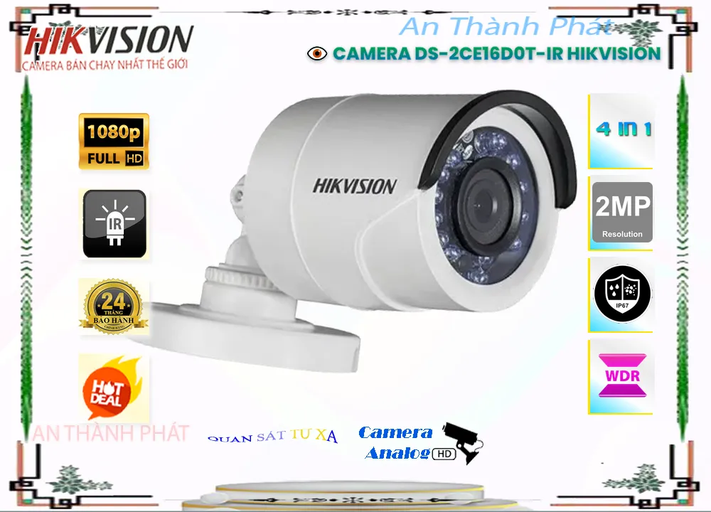 Camera Hikvision Giá rẻ DS-2CE16D0T-IR