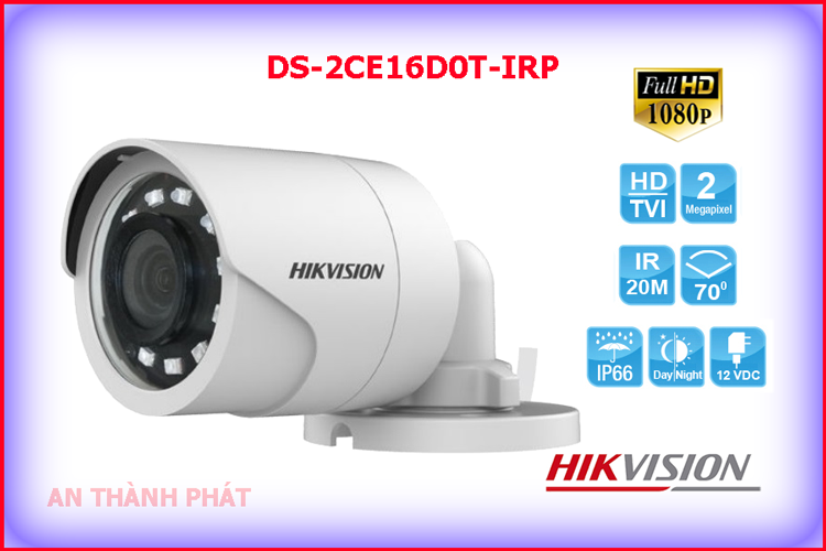 CAMERA HIKVISION DS 2CE16D0T IRP