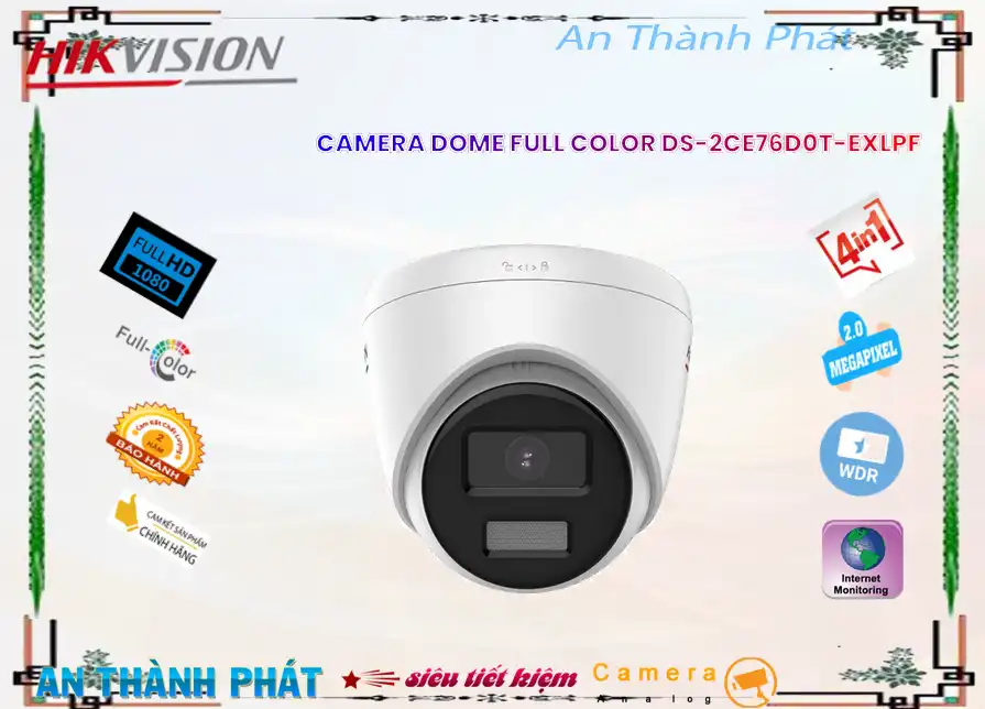 DS-2CE76D0T-EXLPF Camera An Ninh Hikvision