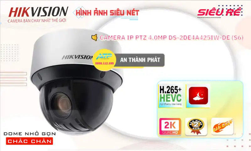Camera Hikvision DS-2DE4A425IW-DE (S6)