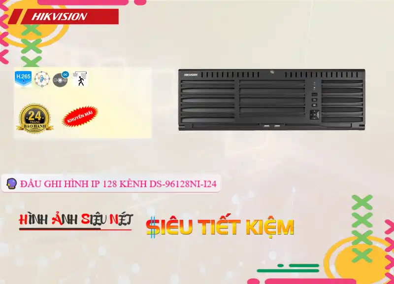➠ DS-96128NI-I24/H sắc nét Hikvision ➠ DS-96128NI-I24/H sắc nét Hikvision