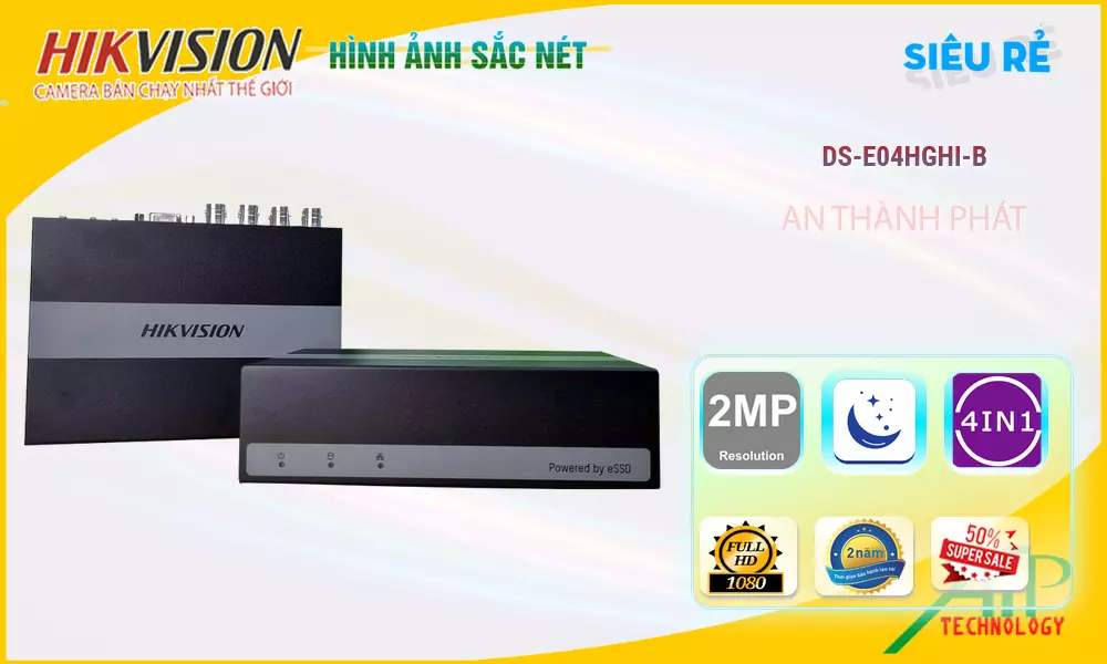 DS-E08HGHI-B sắc nét Hikvision ➠
