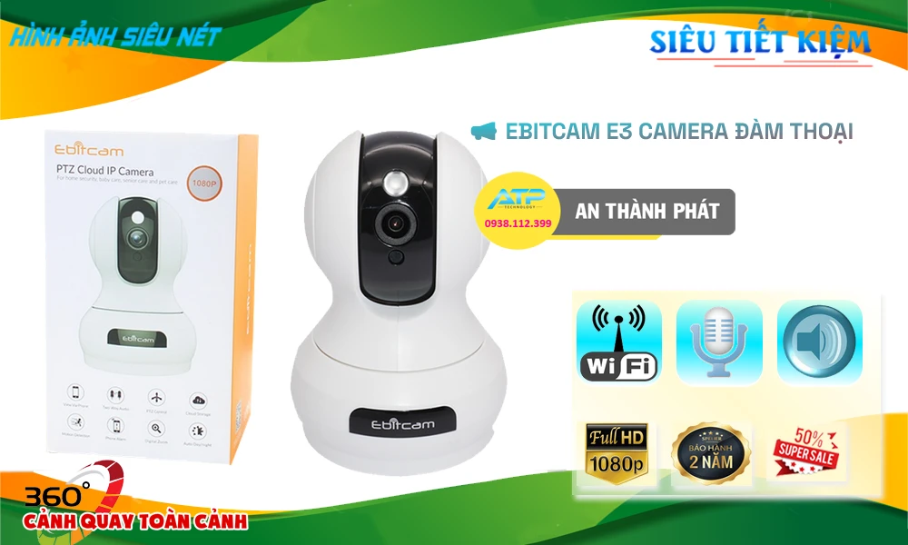 Camera Ebitcam E3 Hình Ảnh Sắc Nét