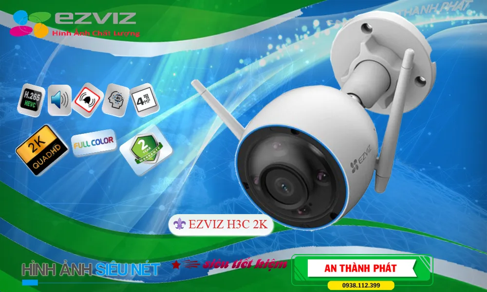 Camera Ezviz H3C 2K