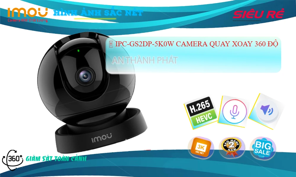 Camera Imou Xoay 360 IPC-GS2DP-5K0W