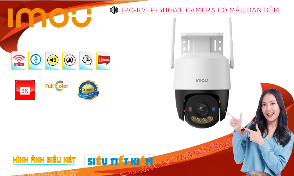 Wifi Imou IPC-K7FP-5H0WE Hình Ảnh Đẹp