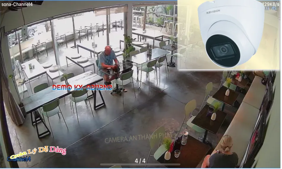 KX-A2112N3 sắc nét KBvision KX-A2112N3 sắc nét KBvision