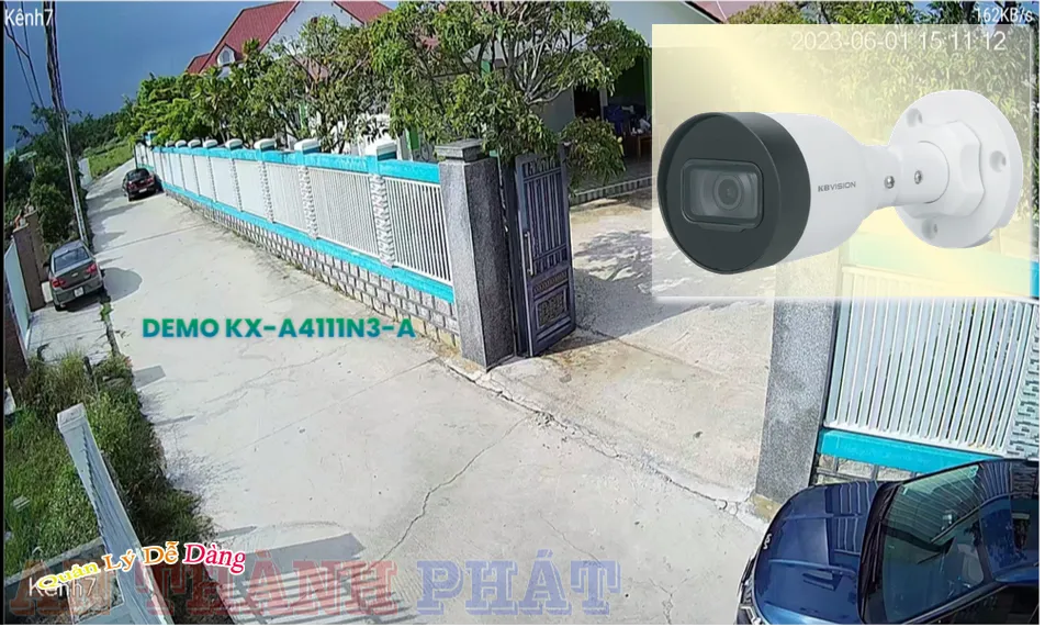 Camera IP thông số có Truyền tải hình ảnh nhanh với dung lượng thấp của công nghệ nén hình H.265+ KBvision KX-A4111N3-A Mẫu Đẹp Camera IP thông số có Truyền tải hình ảnh nhanh với dung lượng thấp của công nghệ nén hình H.265+ KBvision KX-A4111N3-A Mẫu Đẹp