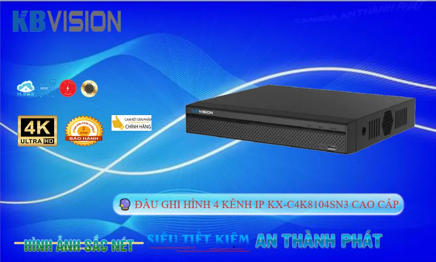 Đầu Thu KX-C4K8104SN3 KBvision