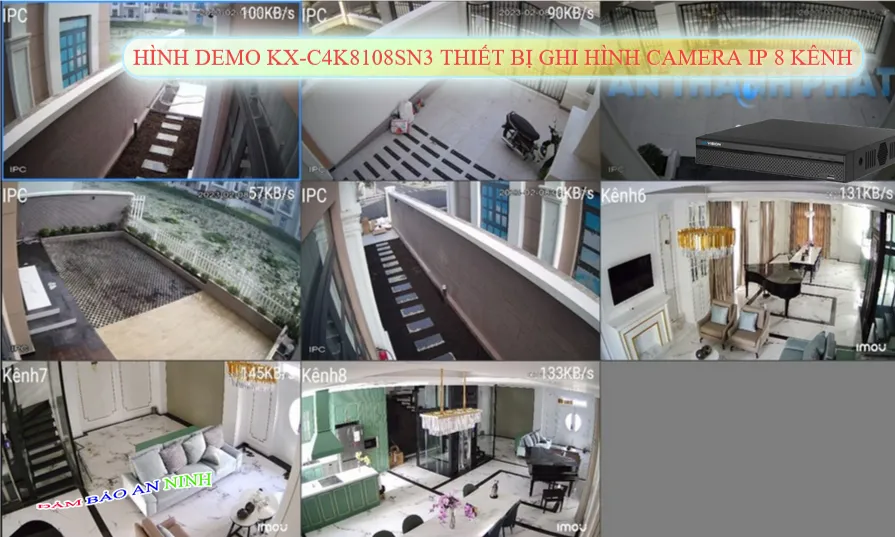 Đầu Ghi KX-C4K8108SN3 Công Nghệ Mới ✪ Đầu Ghi KX-C4K8108SN3 Công Nghệ Mới ✪