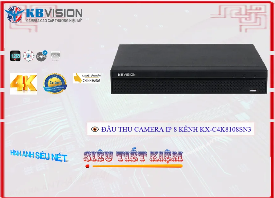 Đầu Ghi KX-C4K8108SN3 Công Nghệ Mới ✪ Đầu Ghi KX-C4K8108SN3 Công Nghệ Mới ✪