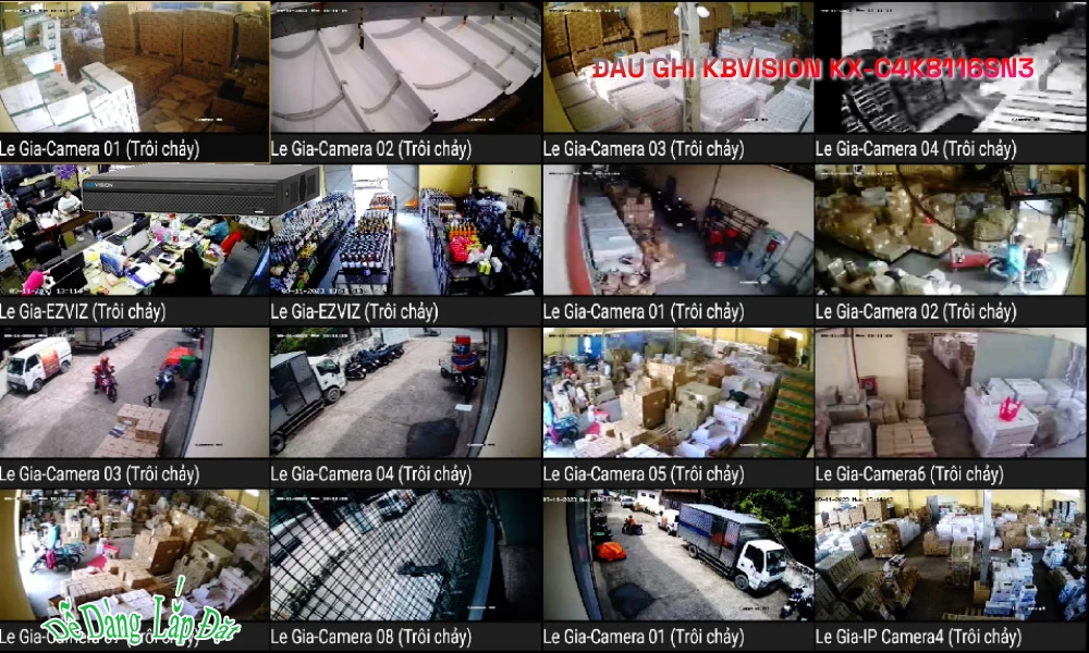 KX-C4K8116SN3 Đầu Thu KBvision KX-C4K8116SN3 Đầu Thu KBvision