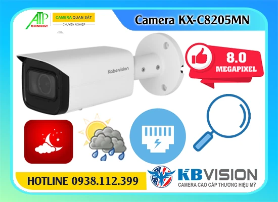 KX-C8205MN,Camera 8.0MP Kbvision KX-C8205MN,KX-C8205MN Giá Hấp Dẫn,KX-C8205MN POE Không Cần Dây Nguồn với chức năng Không cần sử dụng đầu ghi vì đã có khe cắm thẻ nhớ Micro SD 256GB Tốt nhất,KX-C8205MN mới,bán Camera Giám Sát KX-C8205MN,KX-C8205MN Bán Giá Rẻ