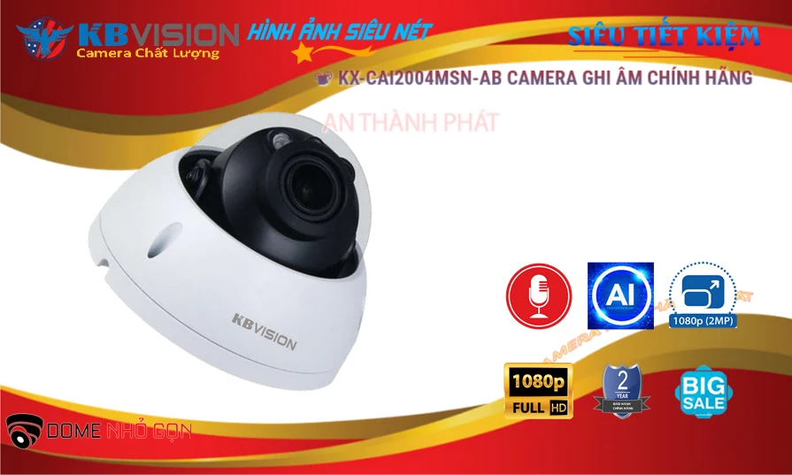 KX-CAi2004MSN-AB Camera An Ninh Giá tốt
