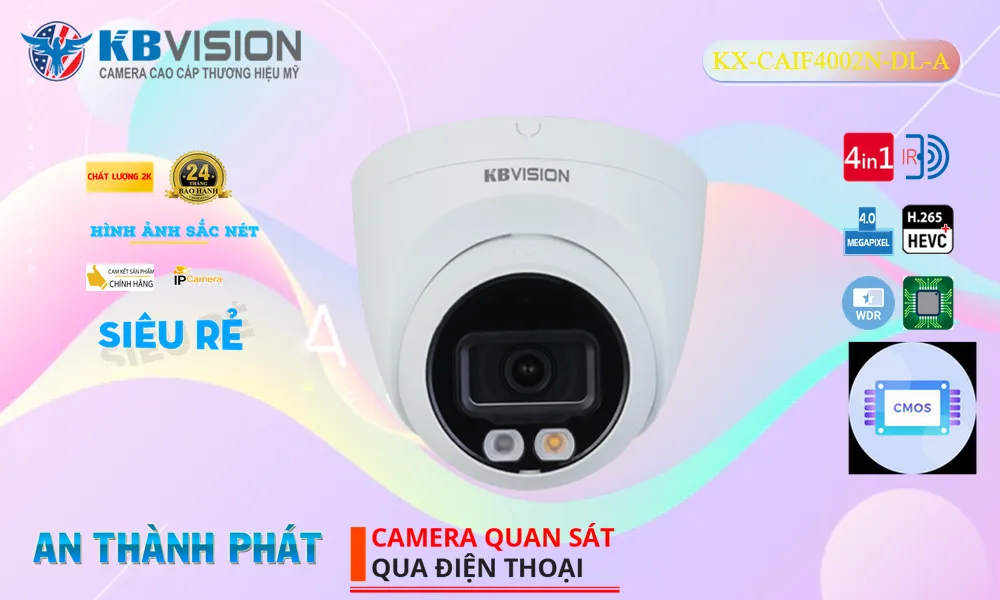 Camera Kbvision KX-CAiF4002N-DL-A