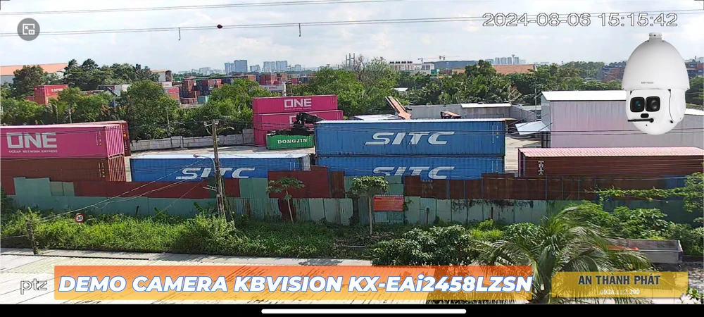 Cấp Nguồ Qua Dây Mạng khả nang 2 lựa chọn giám sát ban đêm với ánh sáng kép thông minh KX-EAi2458LZSN Hình Ảnh Đẹp KBvision Camera IP SPEEDDOME KX-EAi2458LZSN Thương hiệu KBVISION