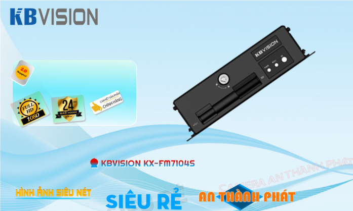 Đầu Thu KTS KBvision KX-FM7104S Thiết kế Đẹp ✨