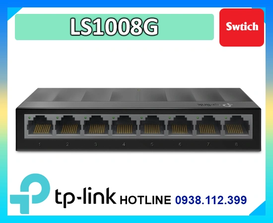 switch LS1008G gigabit 8 cổng, cổng mạng LS1008G TP-Link, switch mạng LS1008G giá rẻ, LS1008G switch gigabit 8 port, LiteWave LS1008G, TP-Link LS1008G switch không quản lý, LS1008G mạng gigabit.