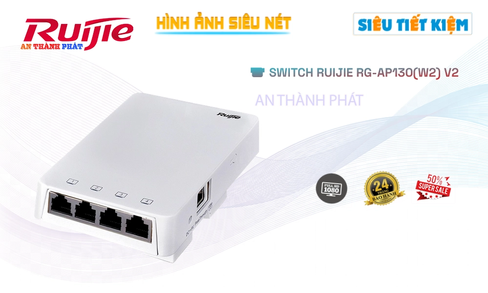 Bộ Quản Lý Mạng  RG-AP130(W2) V2 Hãng Ruijie